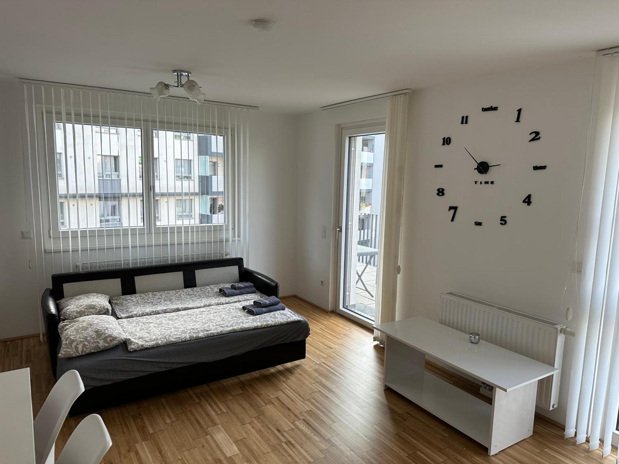 Hauptbahnhof Ferienwohnung Am Park Vienna Exterior photo